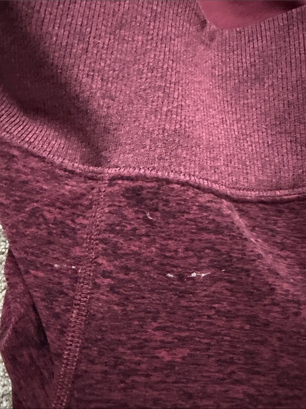 ALO Yoga Leggings — Burgundy & Green Camo Trio